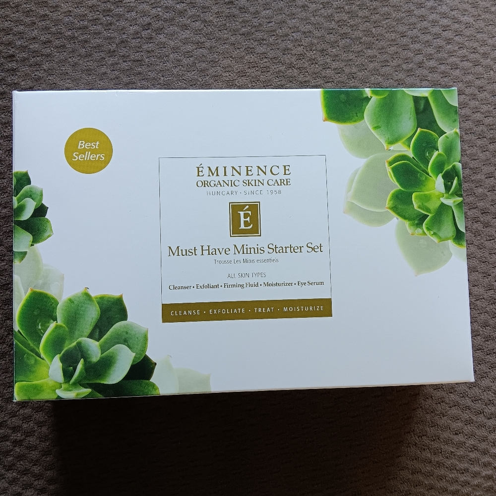 Eminence Must Have Minis Starter Set Skin Care System All Skin Type 6 Set  NEW!